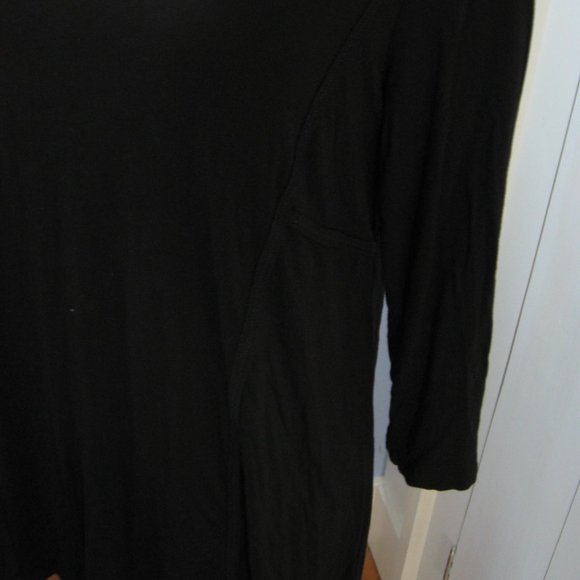 Cynthia Rowley Casual Black Top - Picture 4 of 5